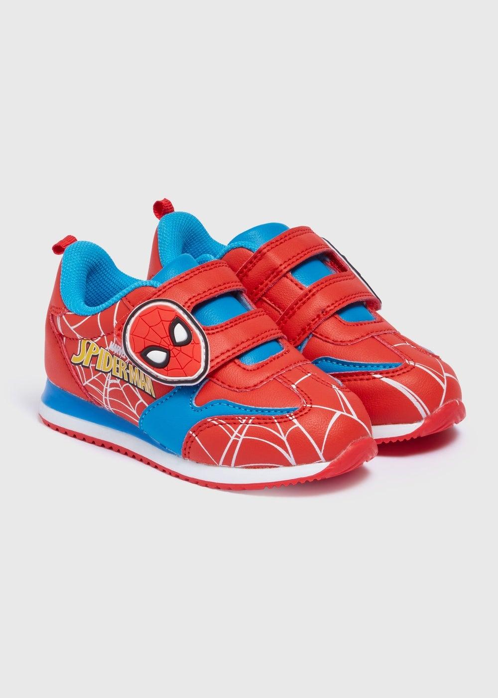 Spiderman Boys Retro Red Sneakers - Heroic Style - Image 1