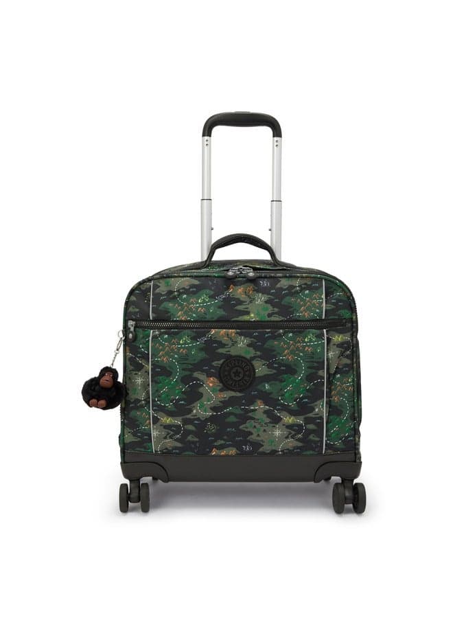 Kipling Storia Camo Treasure - Spacious Wheeled School Bag - Image 1