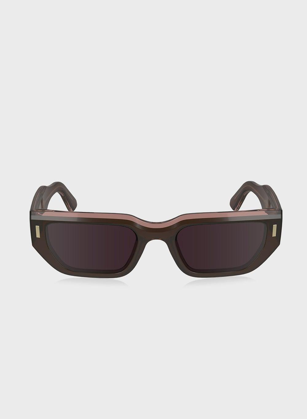 CALVIN KLEIN Chic Rectangle Sunglasses for Women - Image 1