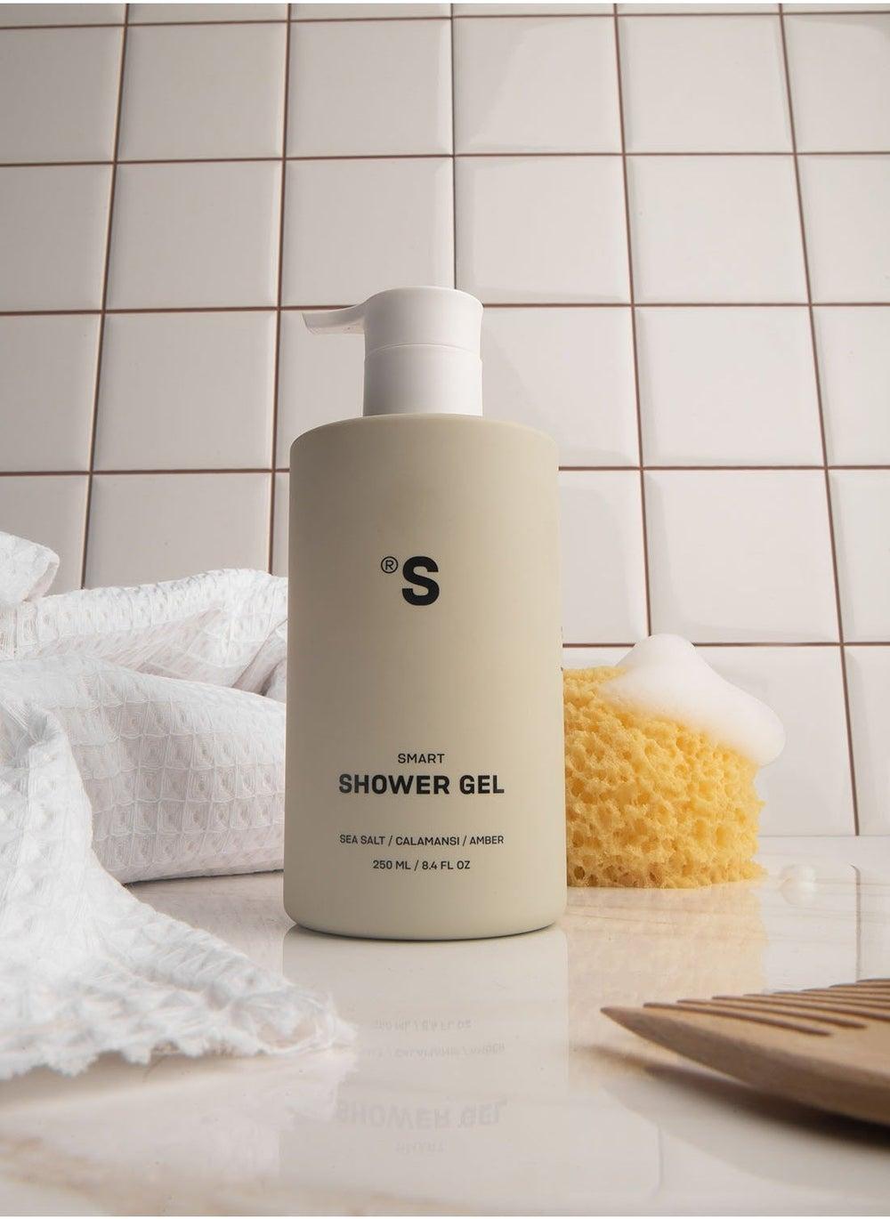 Sea Salt Smart Shower Gel 250ml – Luxurious Hydration - Image 1