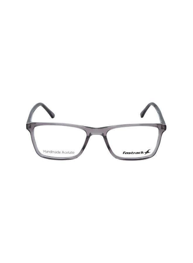 Fastrack Grey Rectangle Chic Rimmed Eyeglasses - Image 1