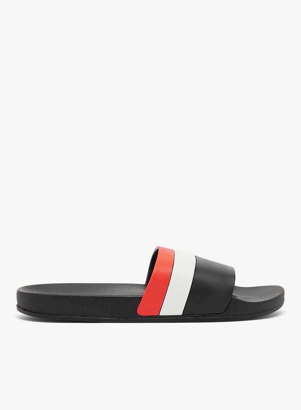 MSLP25880 Colour Block Elegance: Casual Slides for Men - Image 1