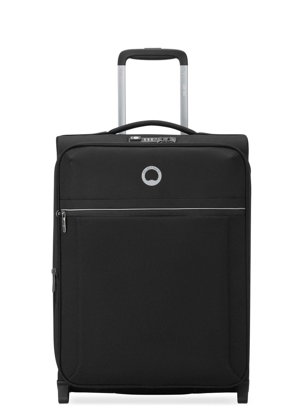 DELSEY Paris Brochant 2.0 Luxury Cabin Trolley - Elegant Black - Image 1