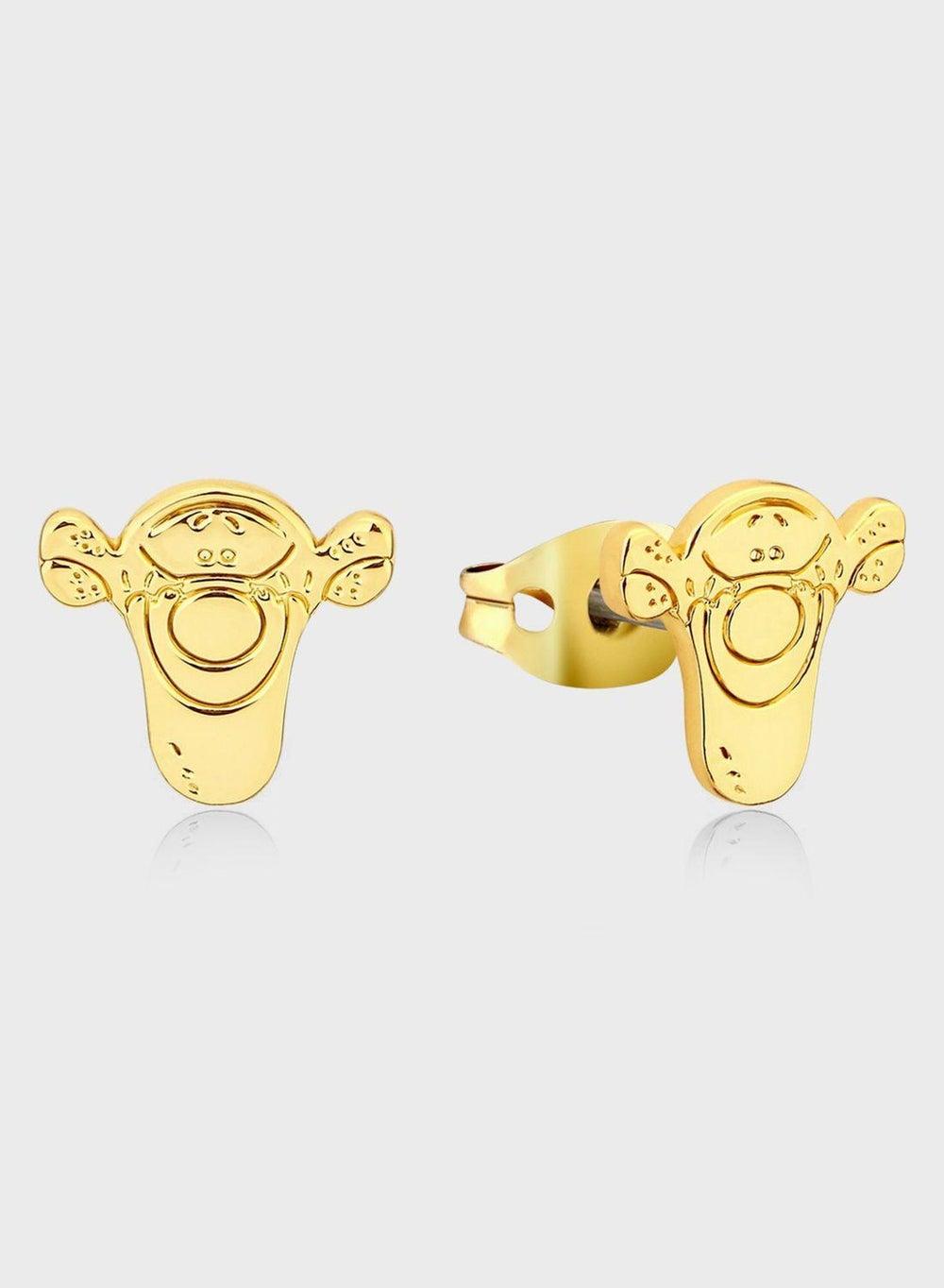 Elegant Tigger Sterling Silver Studs for Women - Image 1