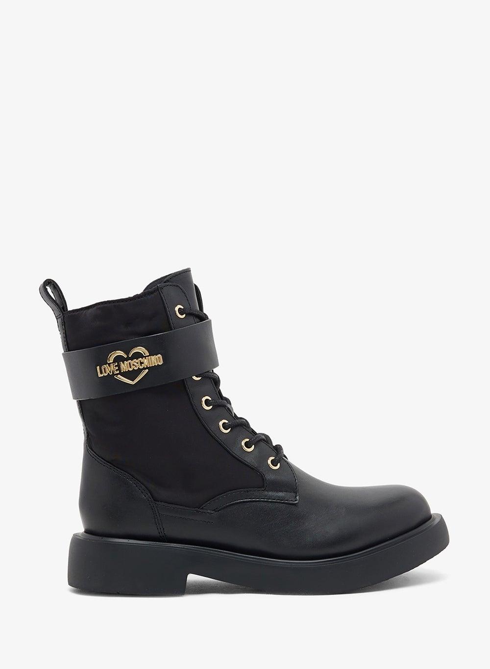 Elegant Ja24024G1Nin100A Ankle Boots with Logo Charm - Image 1