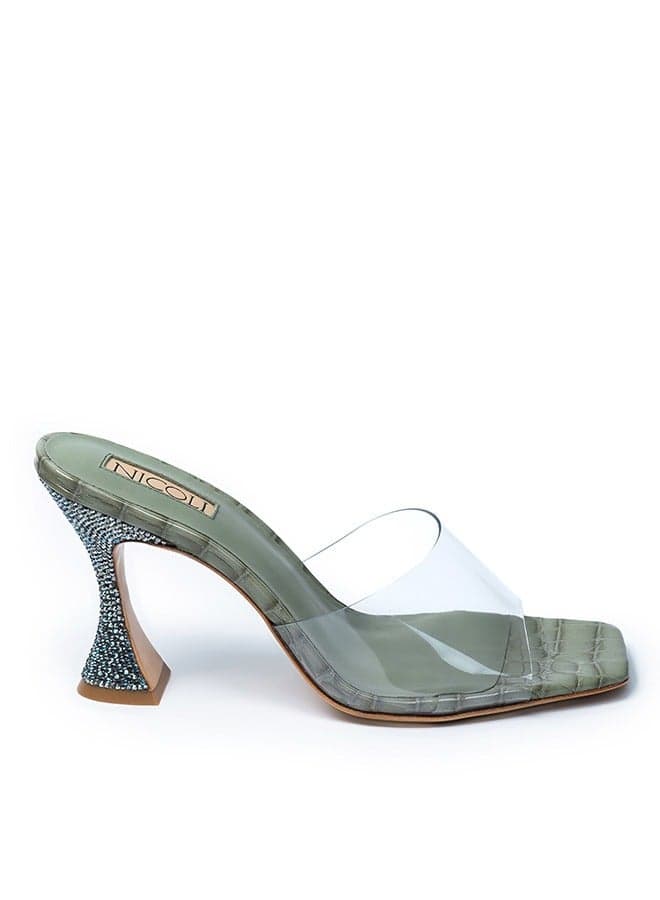 Aniston Elegance L GREY Heeled Sandals - Classic Chic - Image 1