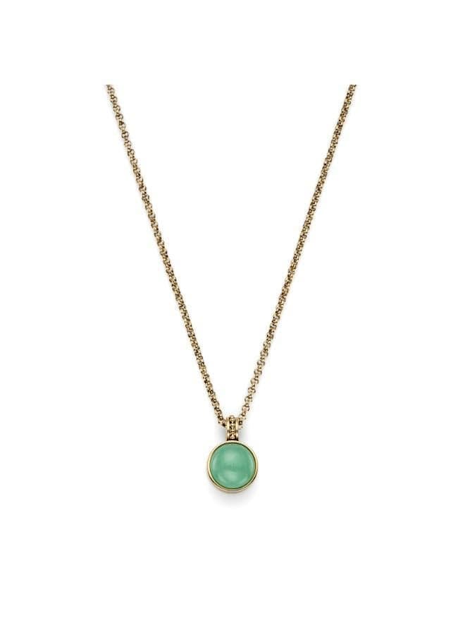 OLIVIA BURTON Modern Classics Purple Agate Necklace - Image 1
