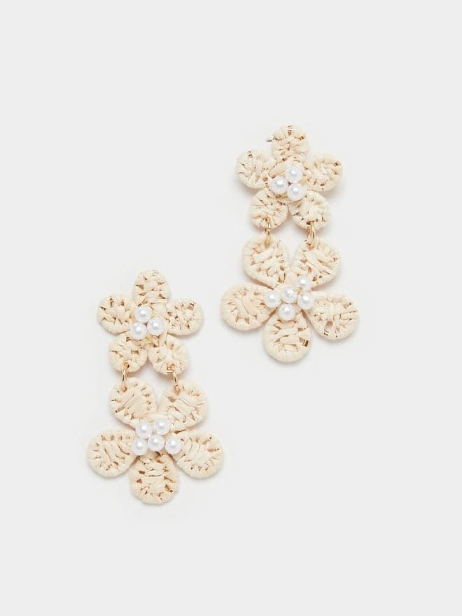 Chic Styli Embellished Bamboo Earrings for Fashion-Forward Women - Image 1
