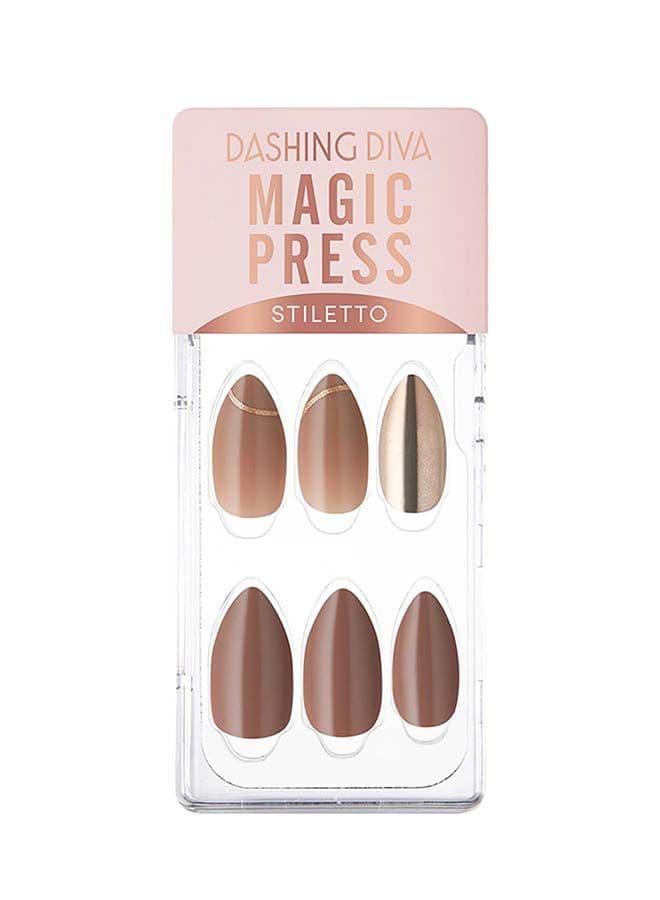 Magic Press Delicate Gold Press-On Nails - Image 1