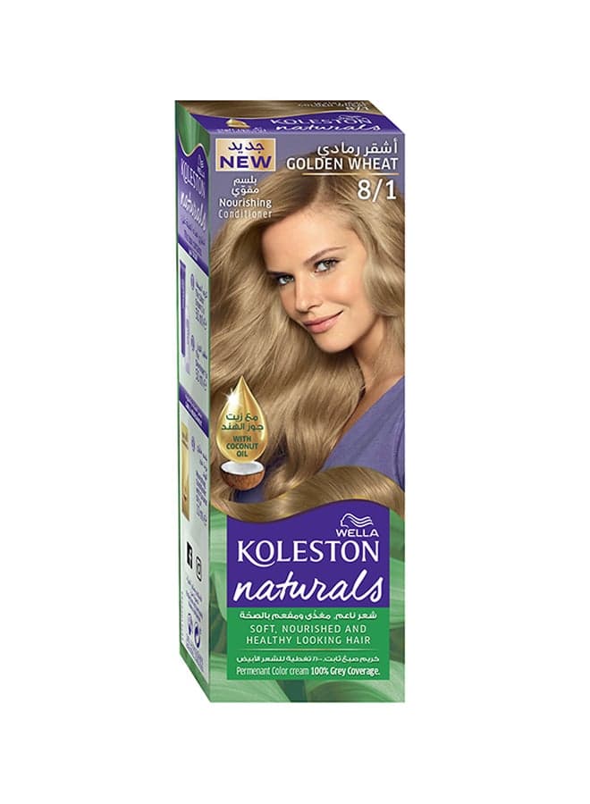 Koleston Naturals Golden Wheat 8/1: Luminous Hair Color - Image 1