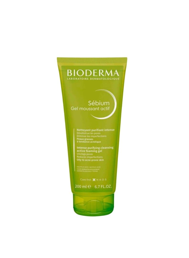 Sebium Active Purifying Foaming Gel 200ml for Oily Skin - Image 1