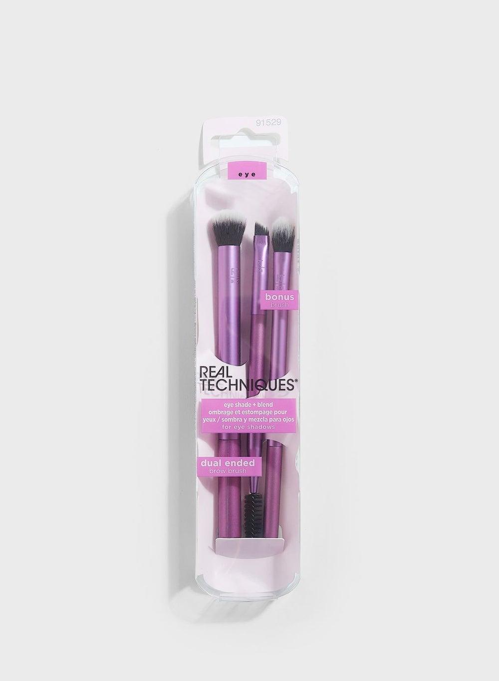 Luxurious Eye Shadow Brush Duo for Flawless Blending - Image 1