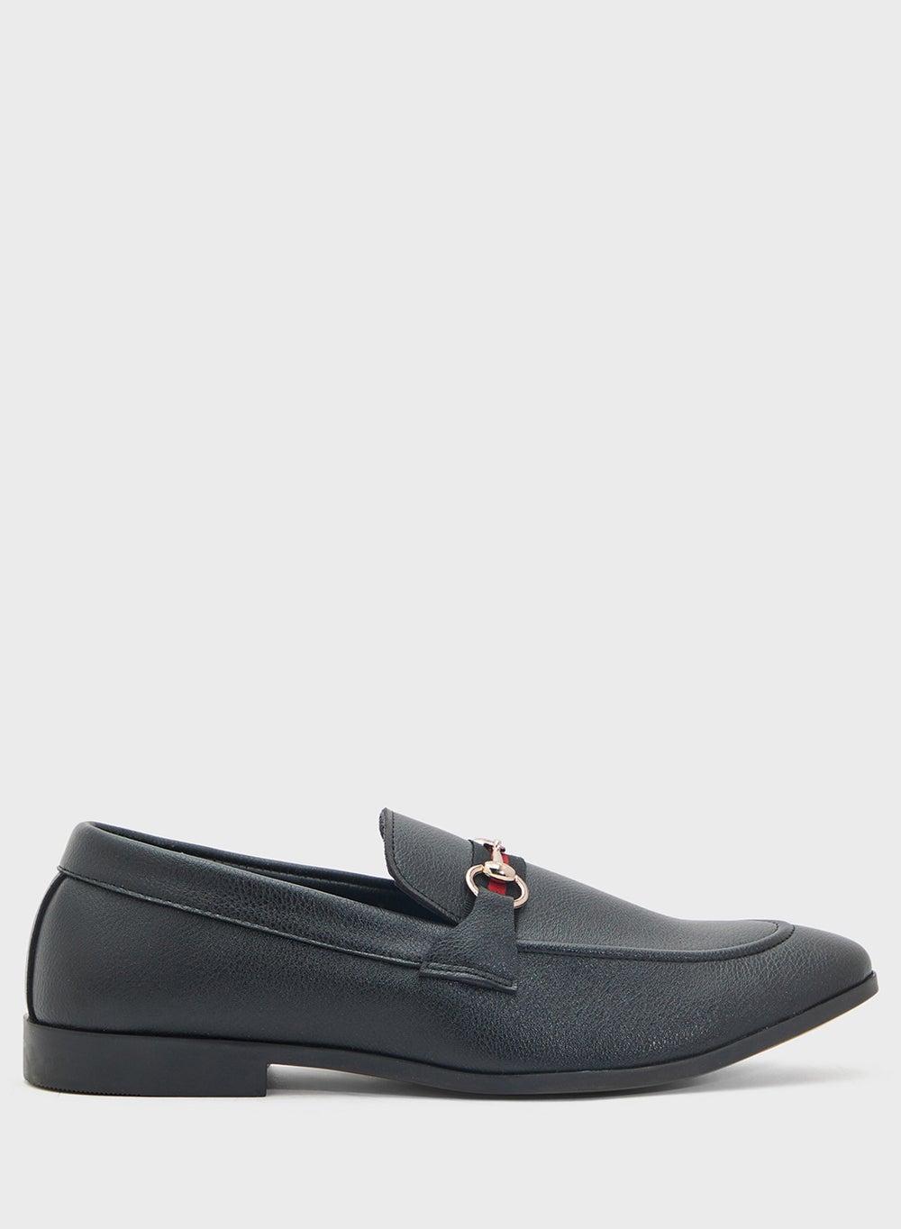 Tsm 2025 28 Jet Black Elegance: Premium Formal Loafers - Image 1