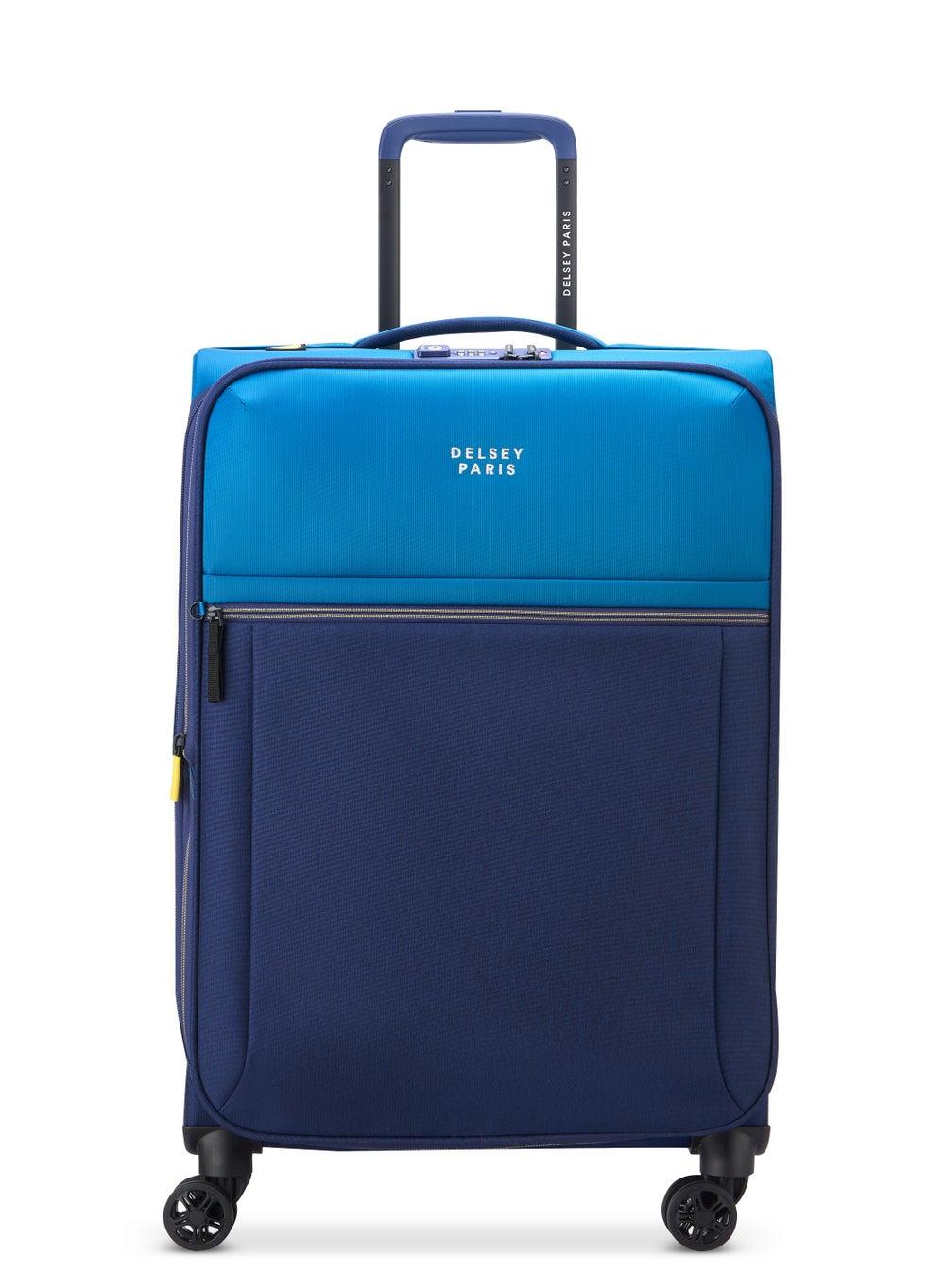 DELSEY Paris Brochant 3.0 67cm Ultramarine Expandable Luggage - Image 1