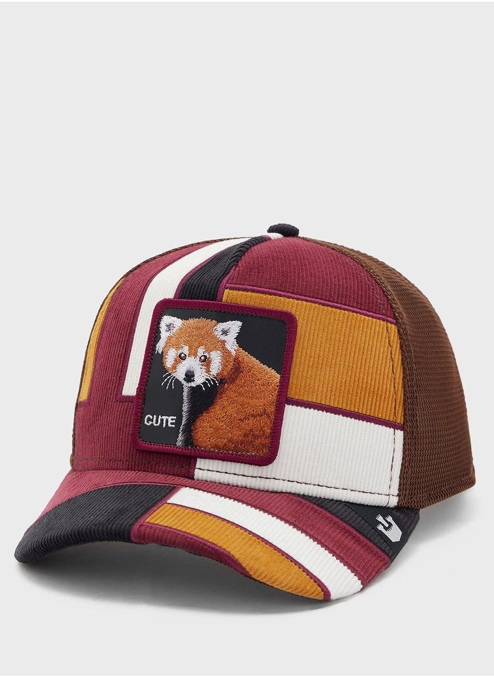 Goorin Bros. Dorbz Curved Peak Cap - Chic Fox Patchwork - Image 1