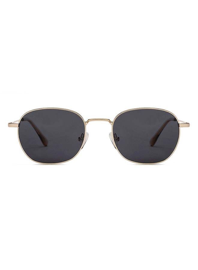 VINCENT CHASE VC S13132 Vintage Round Sunglasses - Gold, 52mm - Image 1