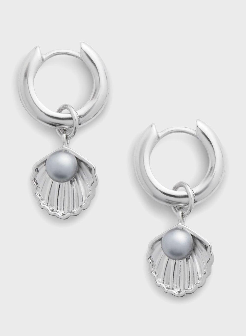 OLIVIA BURTON Sterling Elegance Hoops & Charms Earrings - Image 1