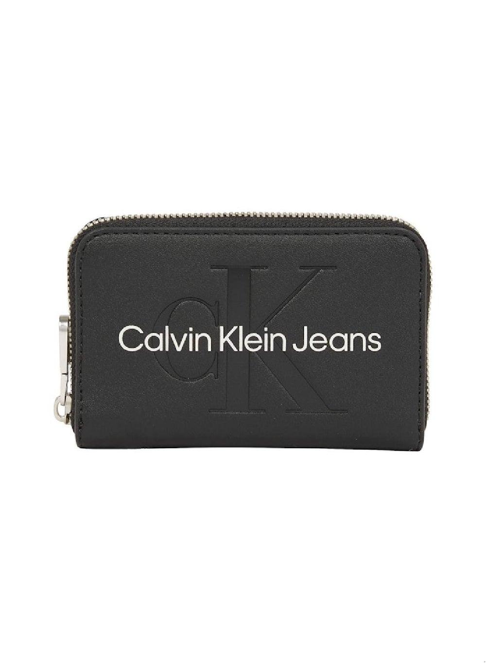 Calvin Klein Jeans Women's Black RFID Zip Wallet - Image 1