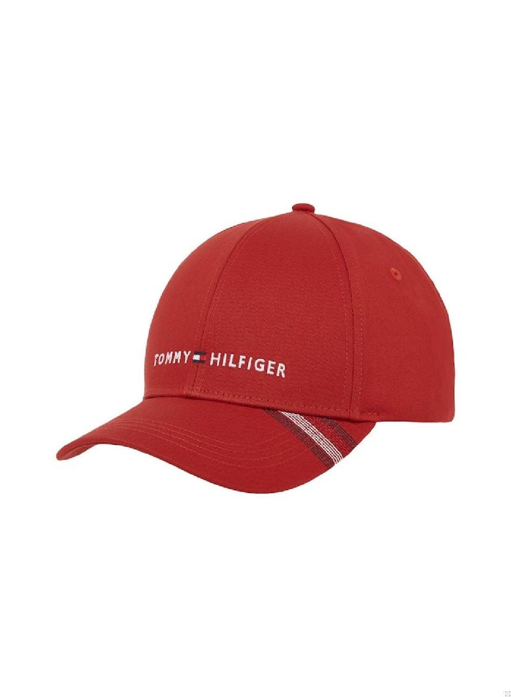 TOMMY HILFIGER Dark Magma Embroidered Baseball Cap - Image 1
