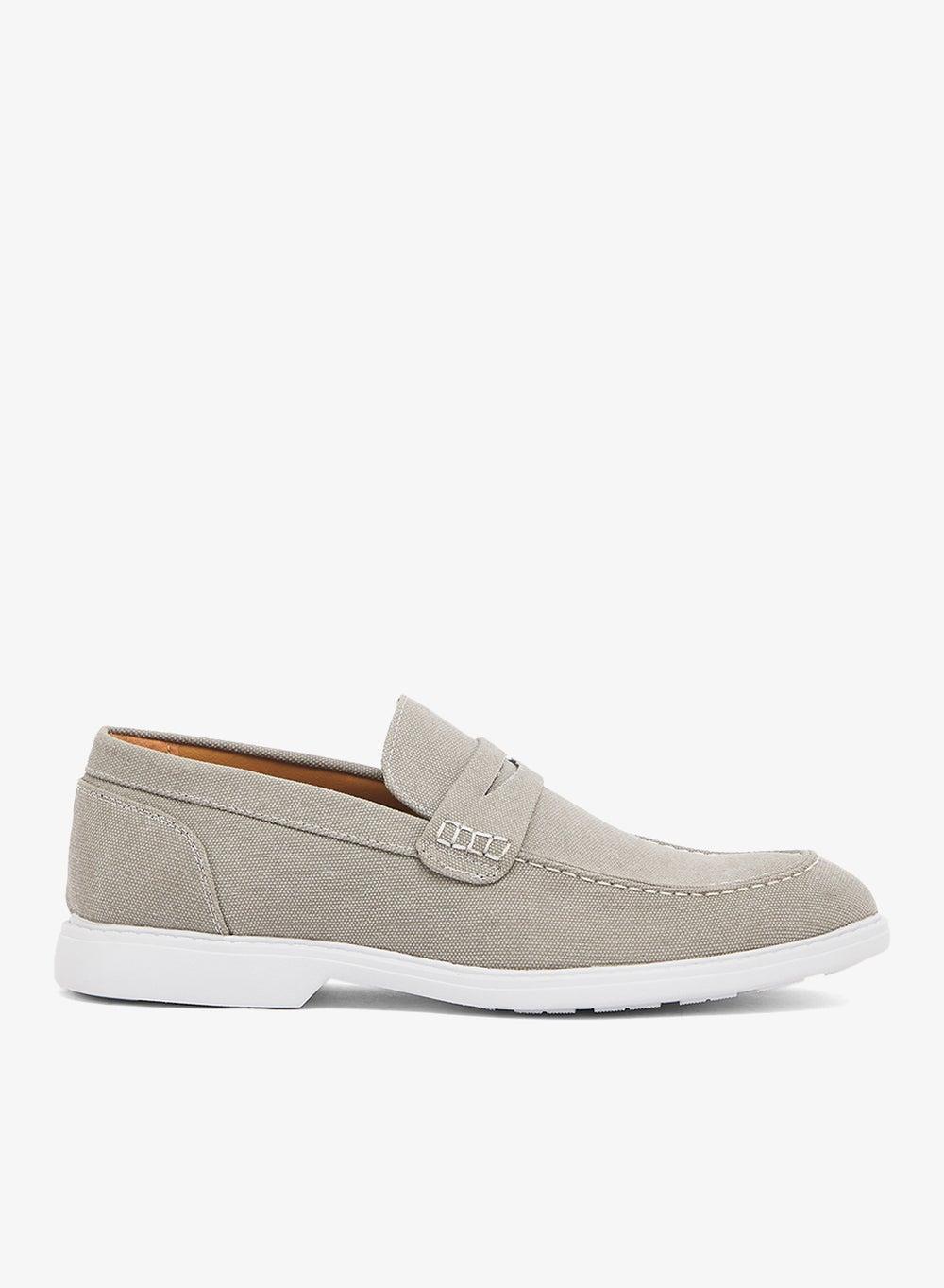Elegant Grey Casual Slip-Ons Style No: 0327 1 - Image 1
