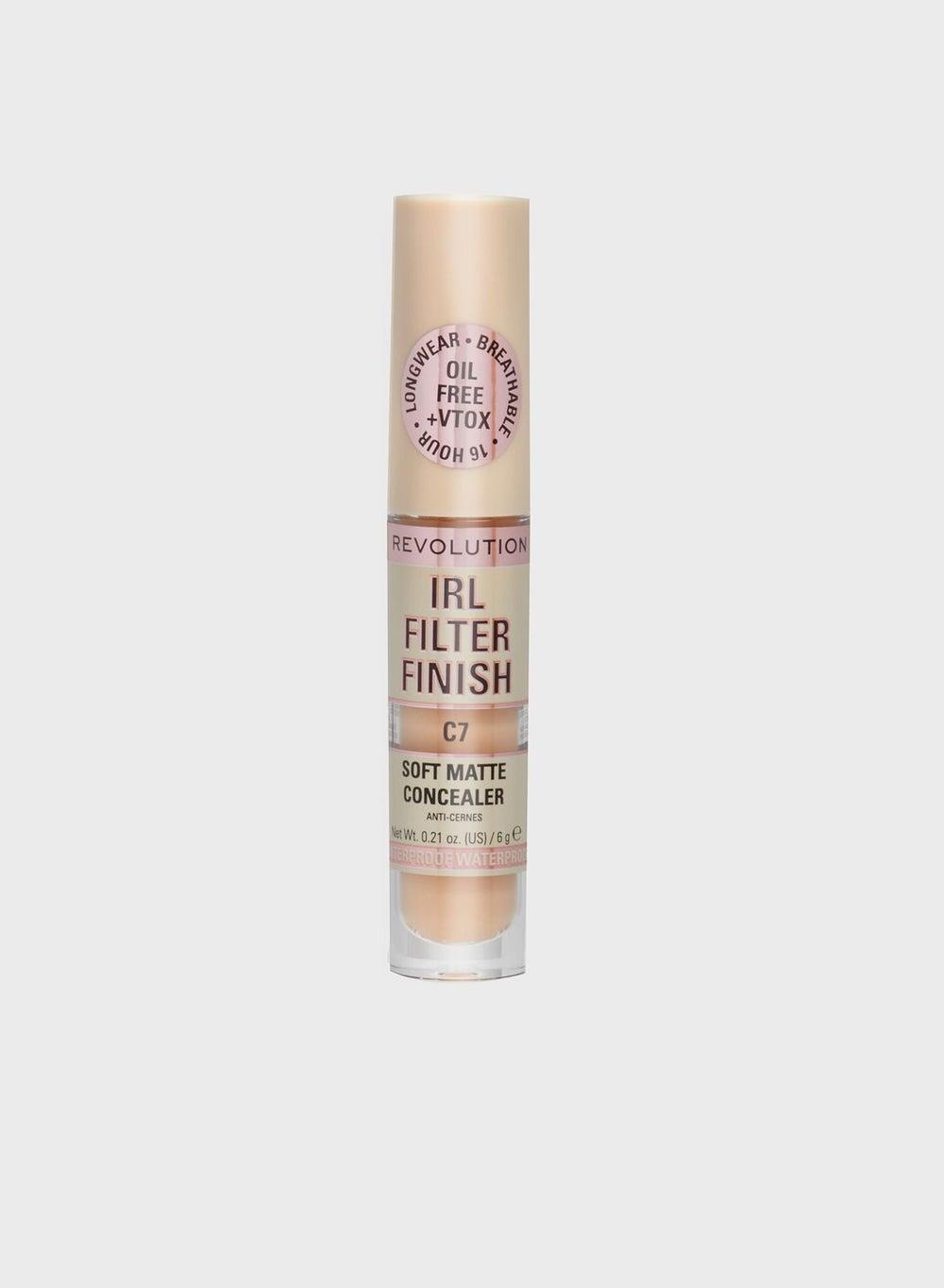 Revolution IRL Filter Finish Concealer C7 - Flawless Matte - Image 1