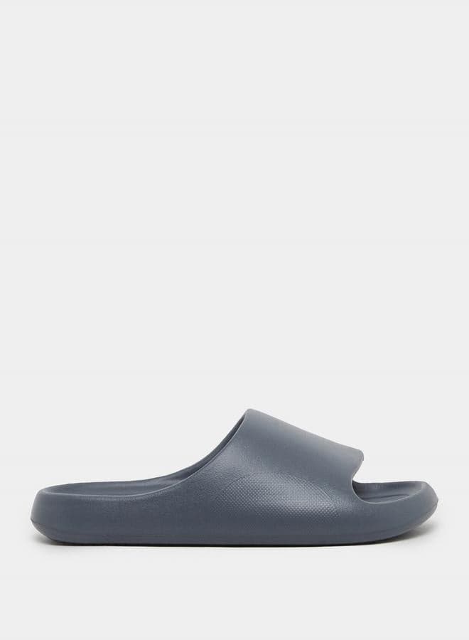 Styli Comfort Abstract Textured Slides - Luxe Footwear - Image 1