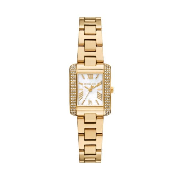 Elegant Michael Kors Mk4870 Harlowe Gold-Tone Women's Watch - Image 1