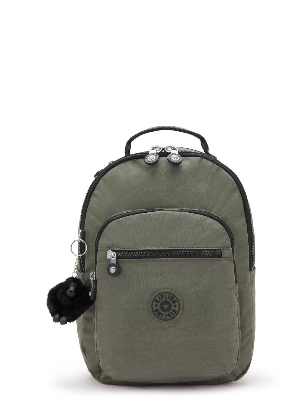 Kipling Seoul S Green Moss Compact Backpack - I408288D - Image 1