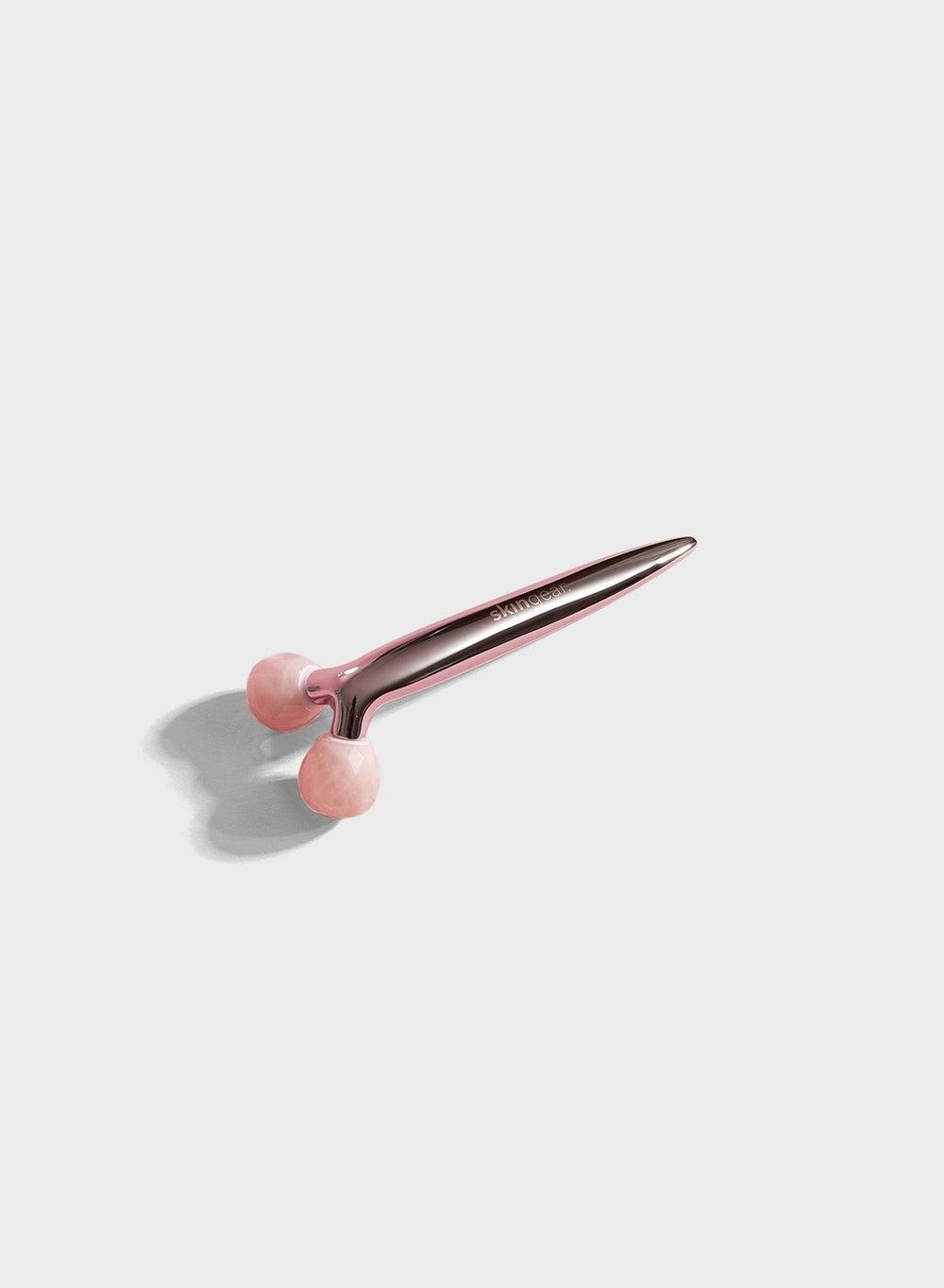 Rose Quartz Dual-Action Sculpting Roller - Image 1