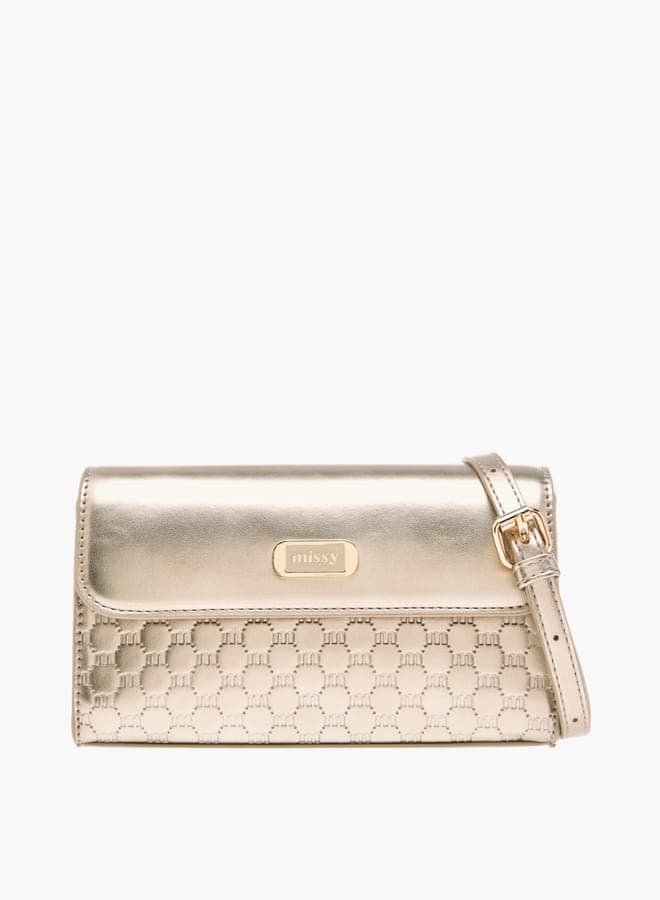 MISSY Logo-Embossed Elegant Crossbody Bag for Women - Image 1