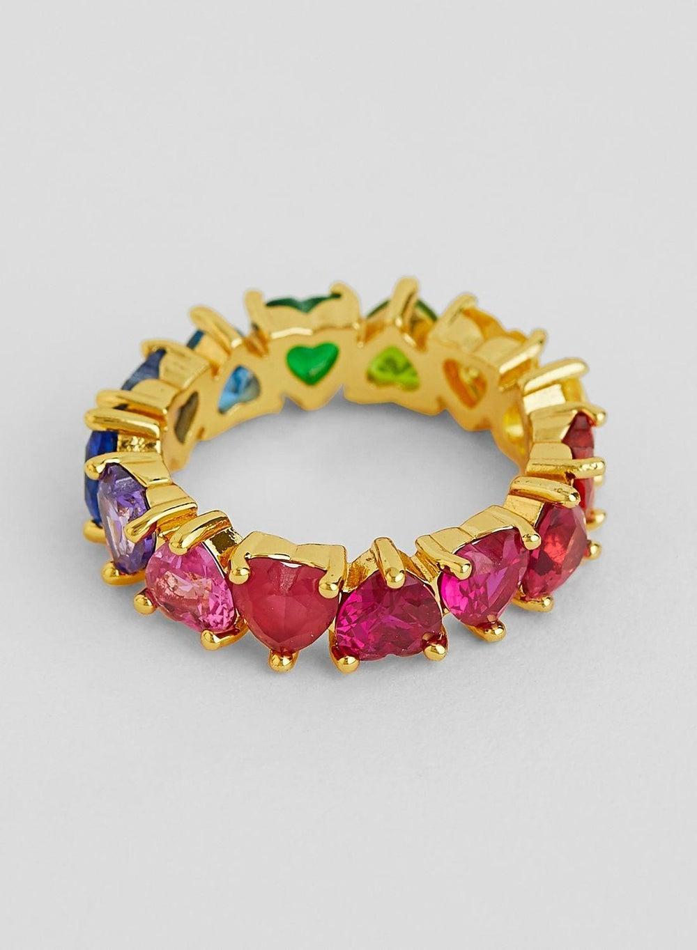 Fashionbox Heartly Heart 18K Gold Plated Ring - Image 1