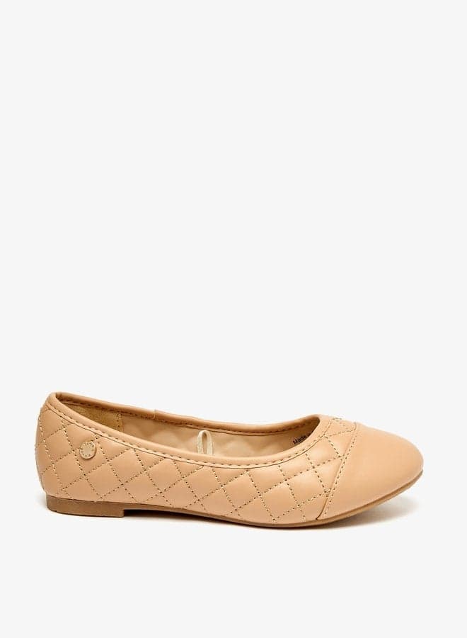 Bs101 230010 Elegant Nude Ballerinas for Girls - Image 1