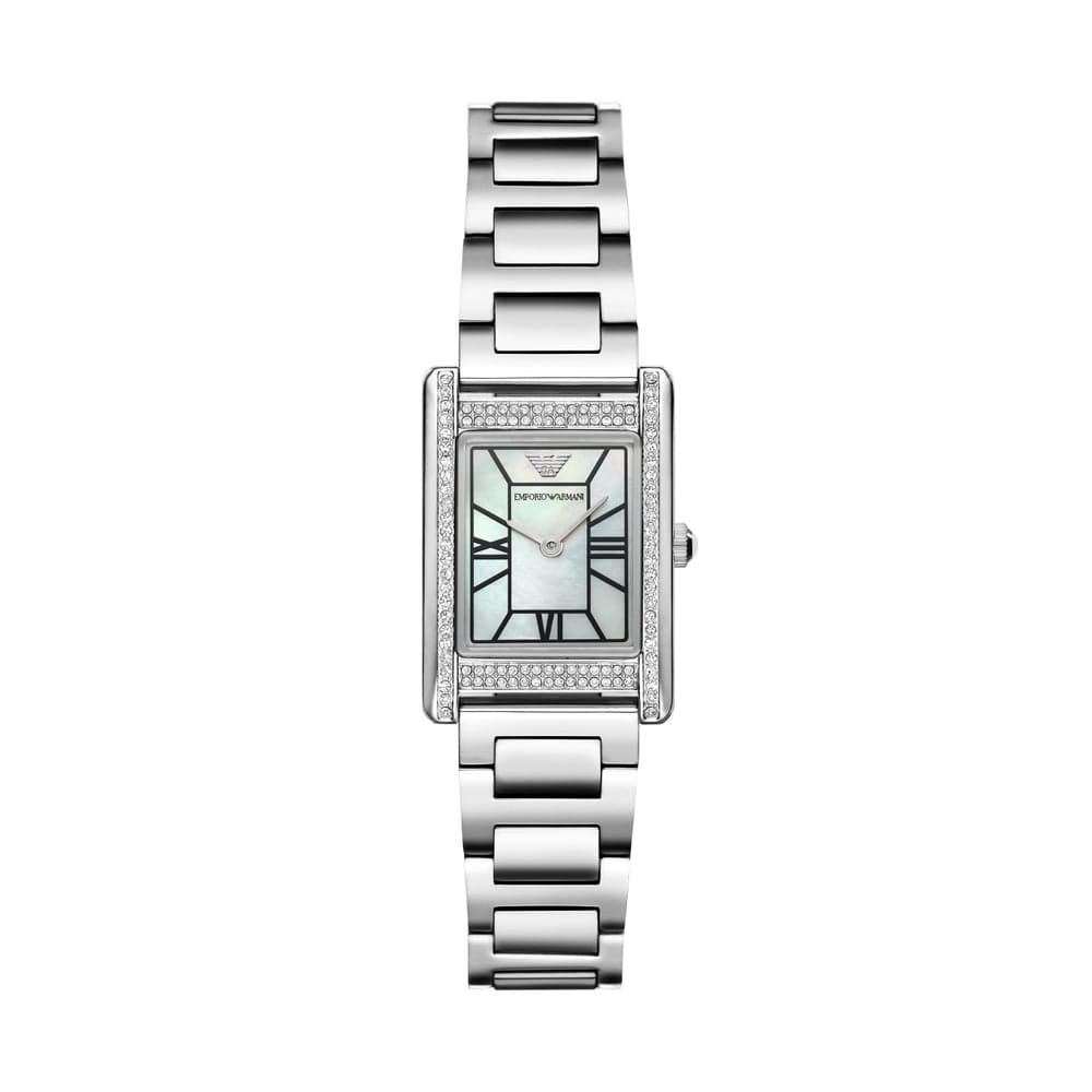 EMPORIO ARMANI Genni Elegance: Women's Steel Strap Watch - Image 1