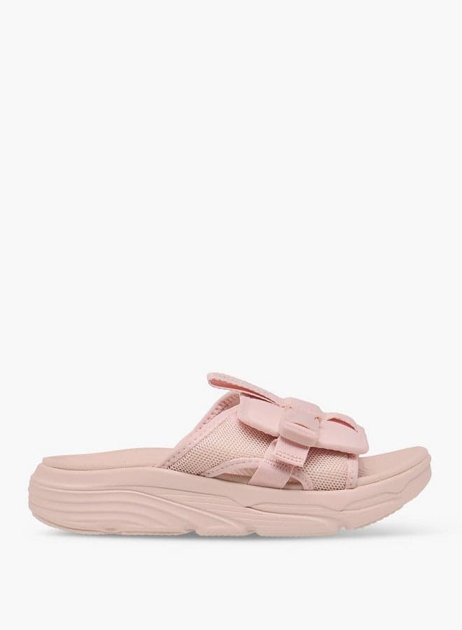 Elegant Pink Buckle Slides for Women - 24Yl384W - Image 1