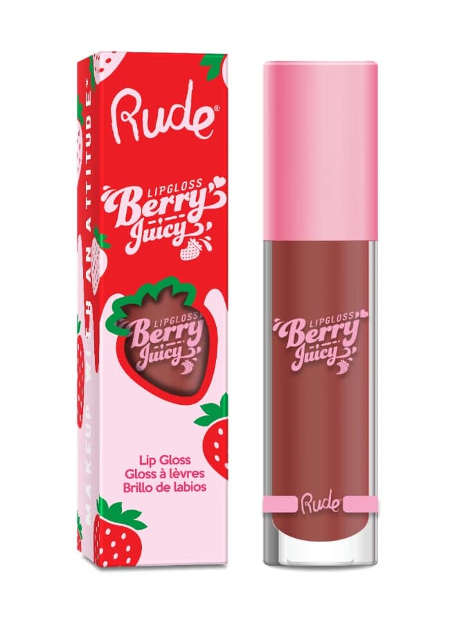 Decadent Berry Juicy Lip Gloss: Luscious Shine - Image 1
