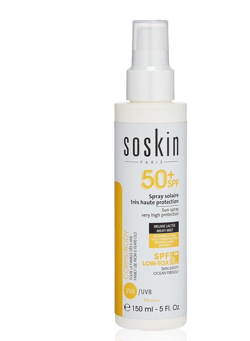 Soskin SG Luxe Sun Mist SPF50+ | Broad Spectrum 150ml - Image 1