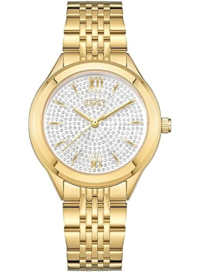 ECSTACY E23517-GBGS Elegant Stainless Steel Women's Watch - 34mm - Image 1
