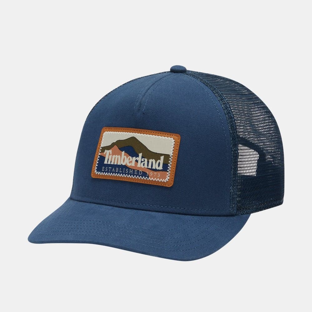 Timberland Mountain Patch Adjustable Trucker Cap - Image 1