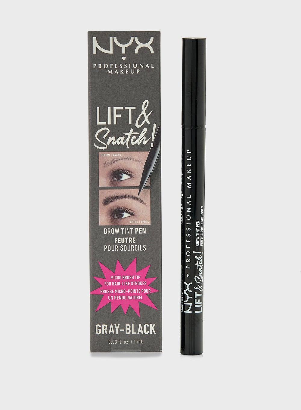 Grey Black Precision Brow Artist Pen - Lift N Snatch Tint - Image 1