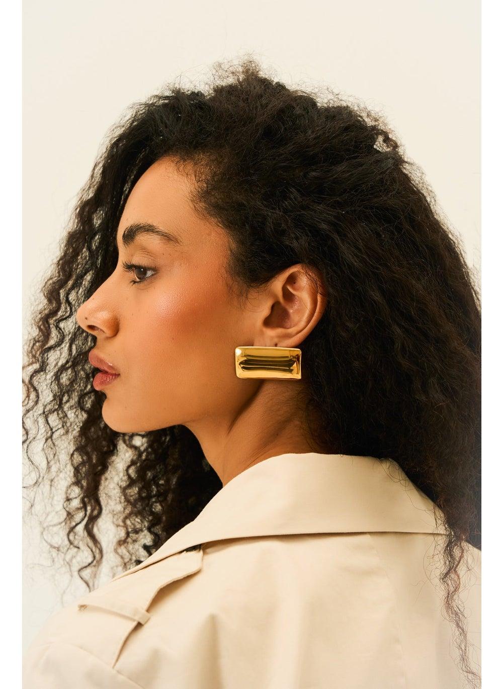 Noya Claire Sculpt Elegance Earrings for Women - Image 1