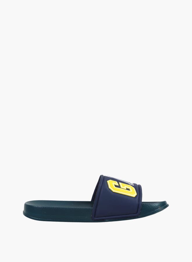 Gpk5190051462Green Premium Boys' Slip-On Slides - Image 1