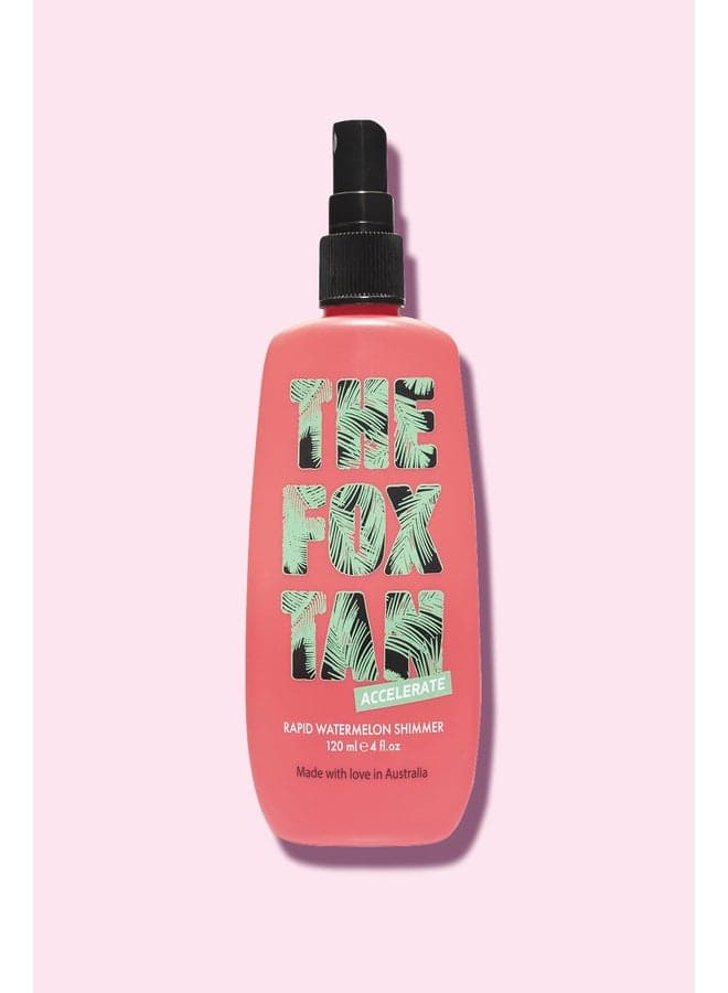 Watermelon Shimmer Tanning Oil 120ML - Deep Glow - Image 1