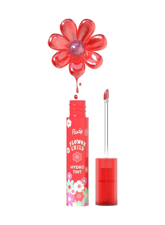 Flower Child Hydro Tint Poppy - Subtle Elegance for Lips - Image 1