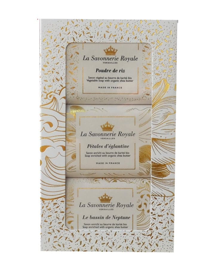 Luxurious Trio Soaps Set N°1 - Enriched with Organic Shea - Image 1