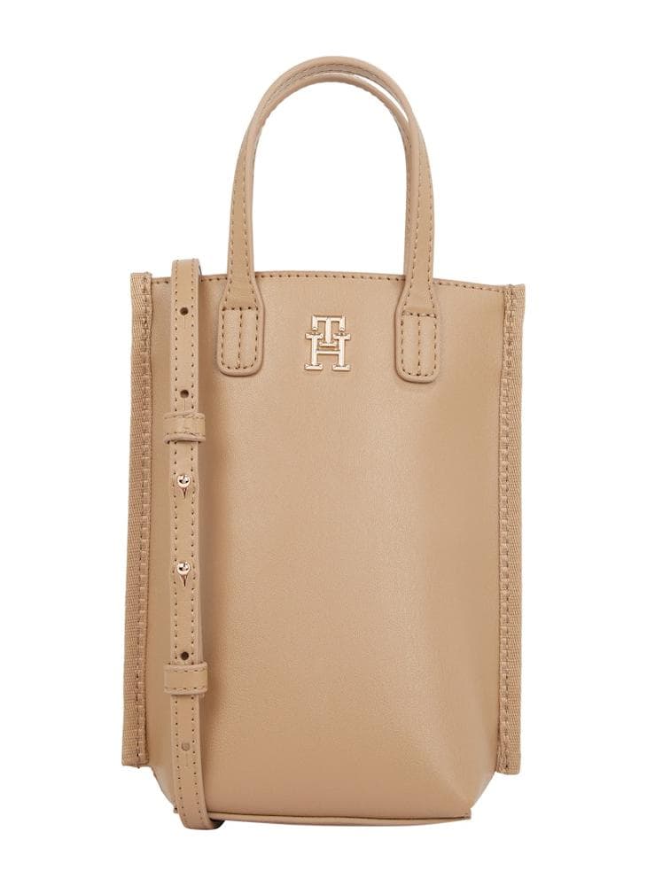 TOMMY HILFIGER Sleek Polyurethane Phone Crossbody for Women - Image 1