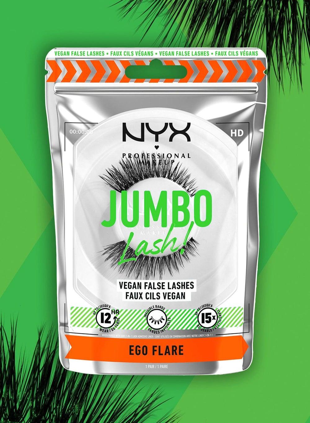 Ego Flare Vegan Jumbo Lash Falsies - Extreme Volume - Image 1