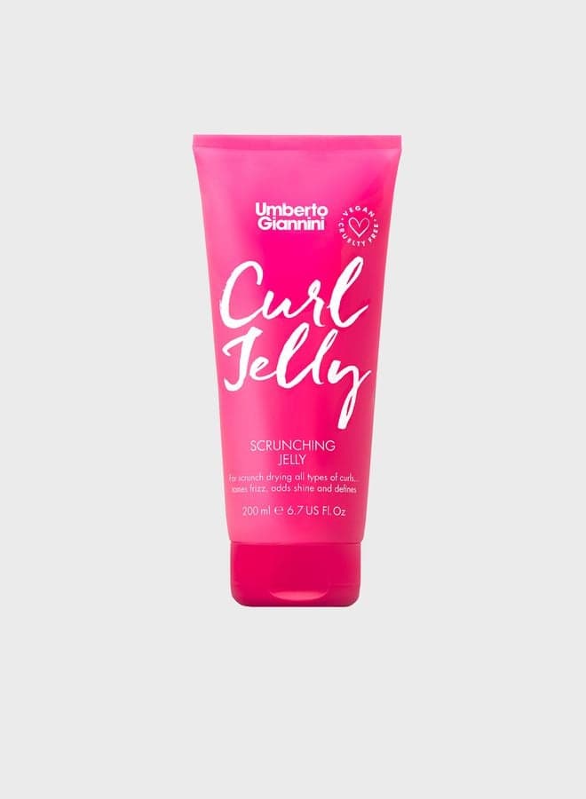 Curl Jelly Scrunching Jelly 200ml - Frizz-Free Shine - Image 1