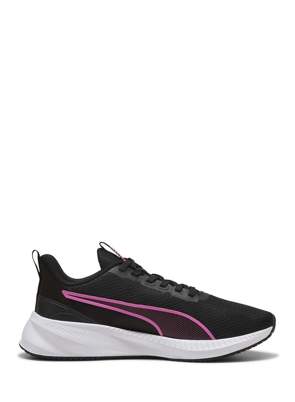 Flyer Lite 3: Puma Black-Pink Pixel Women's Running Shoe - Image 1