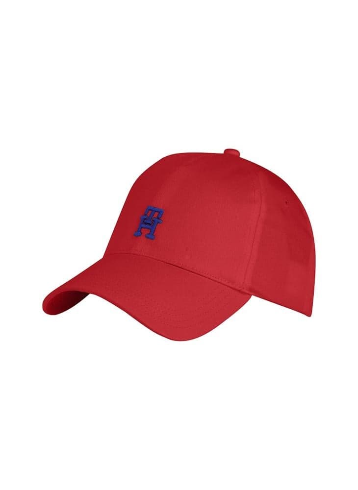 TOMMY HILFIGER Curved Peak Organic Cotton Cap - Image 1