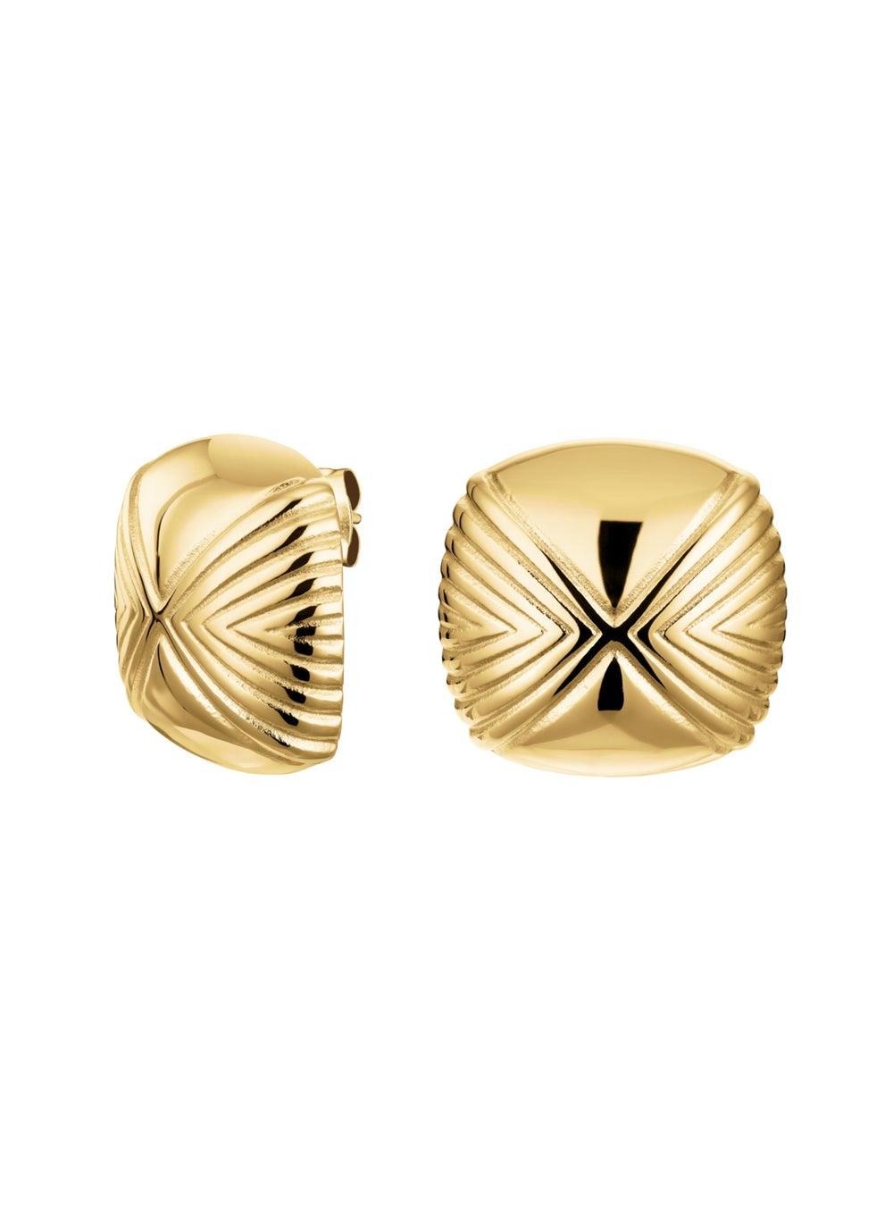 Rosefield JEESG-J962 Modern Vintage Edged Studs for Elegance - Image 1
